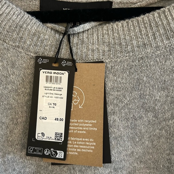 NEW with tags - Vera Moda xl sweater - Picture 3 of 3